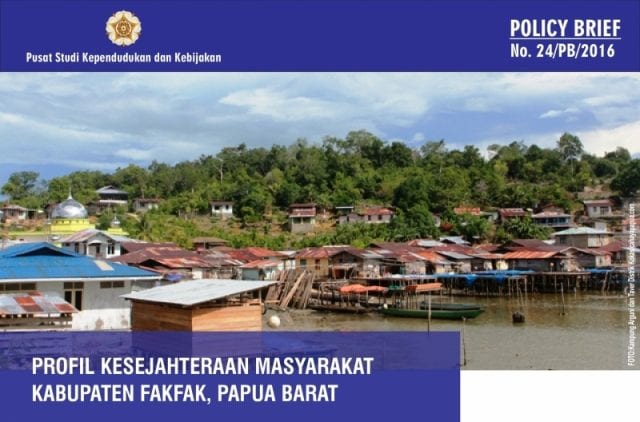 Profil Kesejahteraan Masyarakat Kabupaten Fakfak, Papua Barat - policy-brief-en