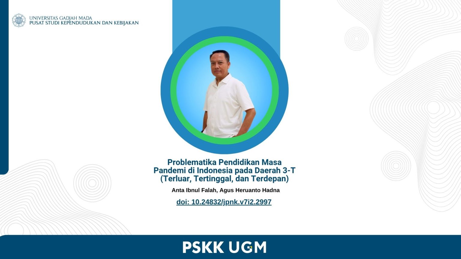 Jurnal peneliti PSKK UGM
